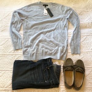 Pale Blue Banana Republic Sweater